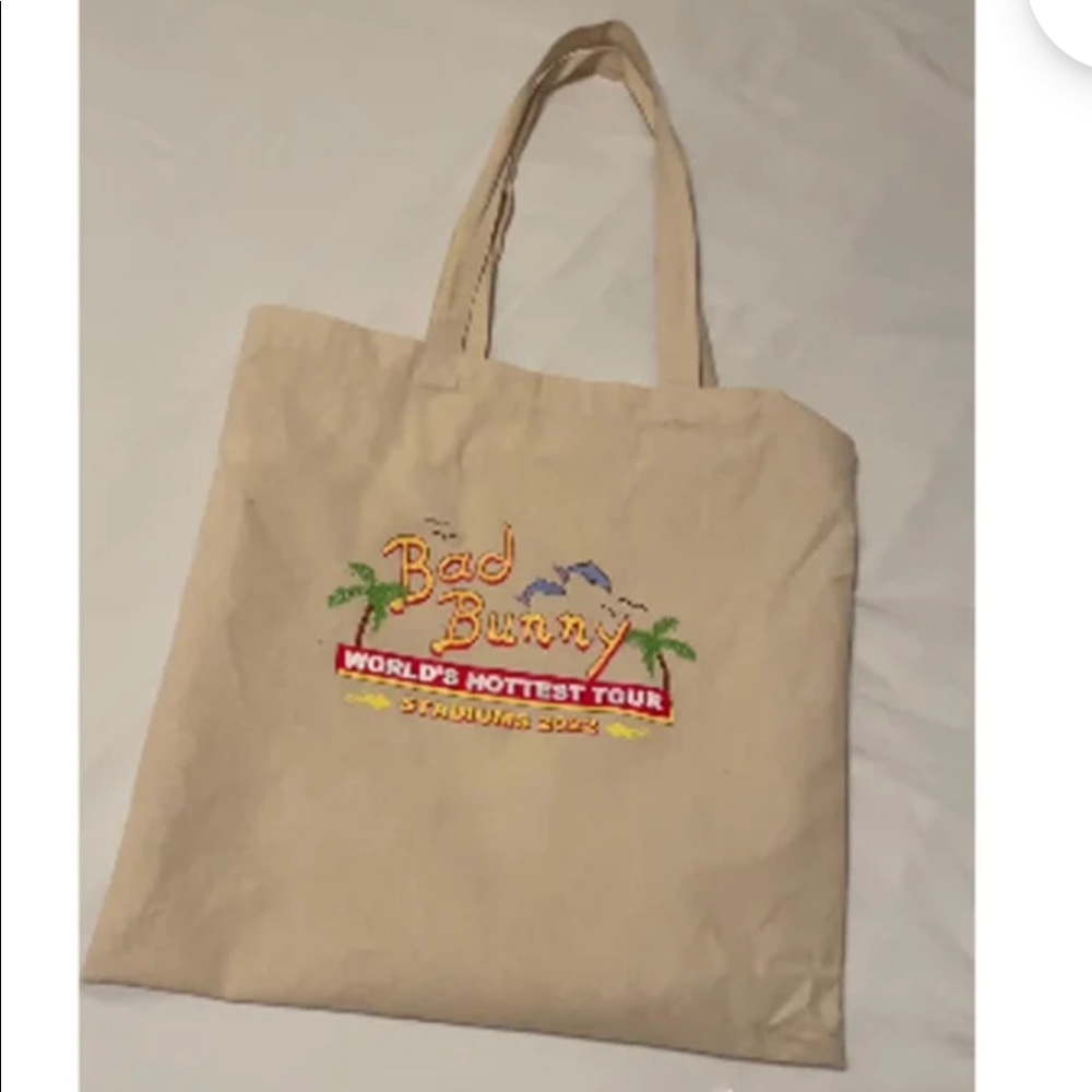Bad bunny tote bag